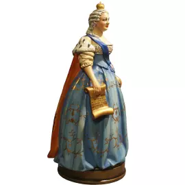 Статуэтка из массива ольхи "Елизавета Петровна" из коллекции "История Государства Российского"